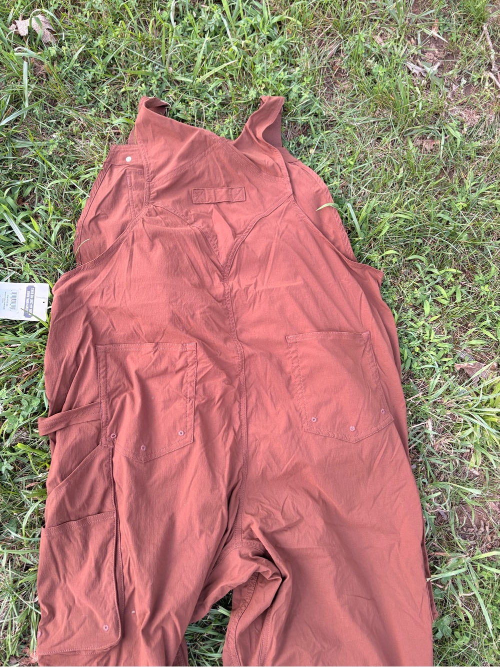 NWT Duluth Trading Co Rust-Brown Women's Gardening Bib Overalls 🪴 - Picture 7 of 7